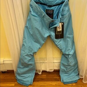 Women’s Burton 4-pocket vented Blue Ski Pants
